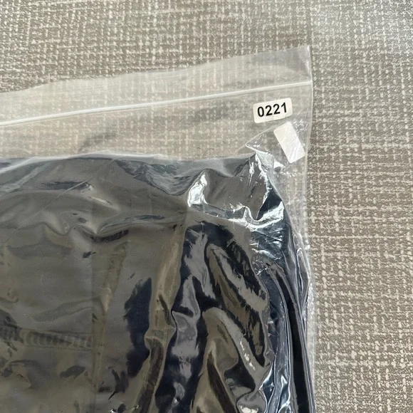 Abercrombie & Fitch Midi Dress Sz M Tall Smocked Waist Flowy Summer Dress Black - Picture 16 of 16